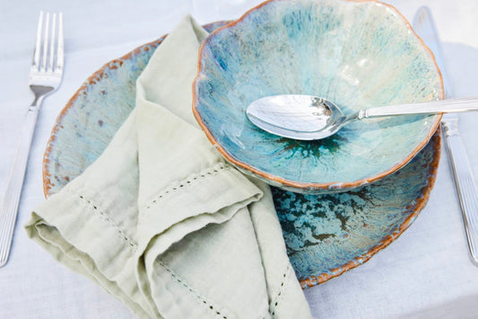 Frühstücksschale Milla turquoise