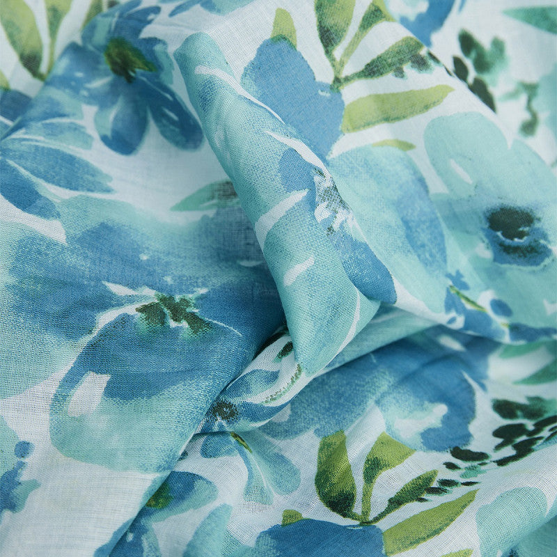 Modeschal Gemma blau/grün