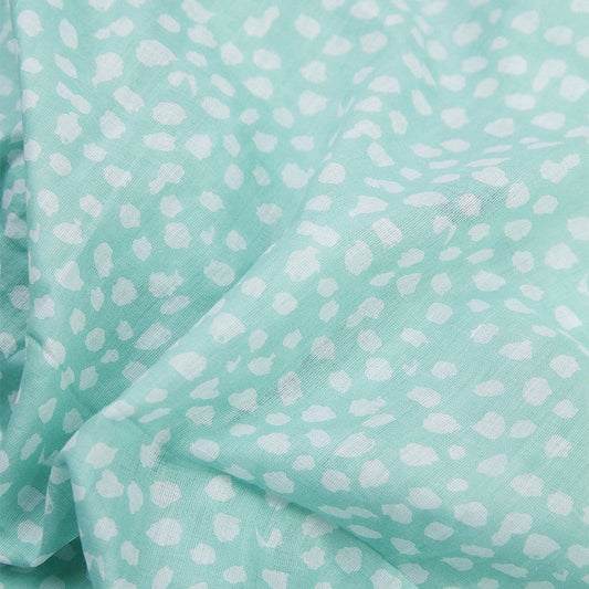 Modeschal June mint Tupfen