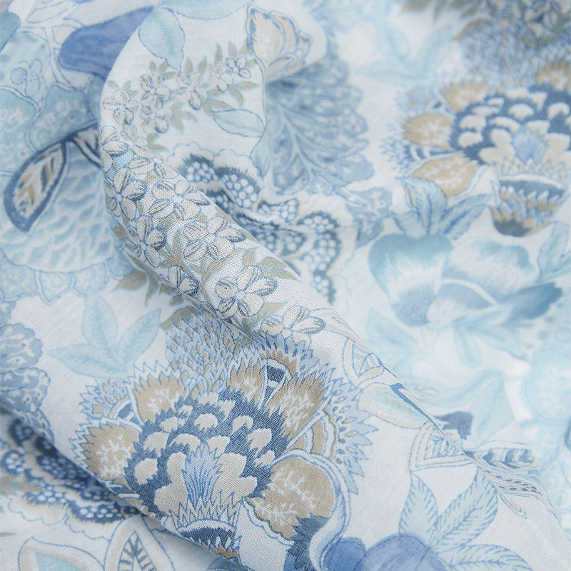 Modeschal Andrea bleu