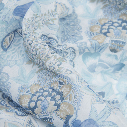 Modeschal Andrea bleu