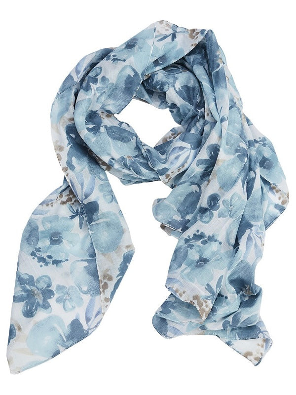 Modeschal Gemma hellblau