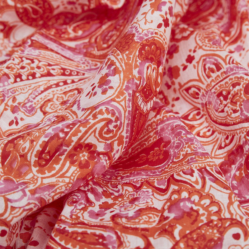 Modeschal Elsie rot/pink