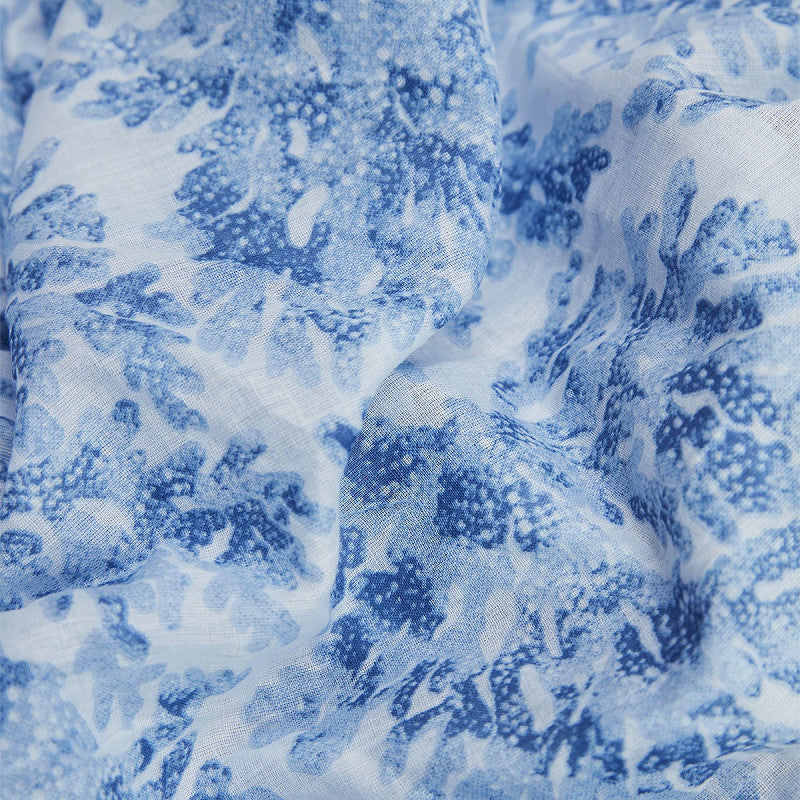 Modeschal Amber hellblau