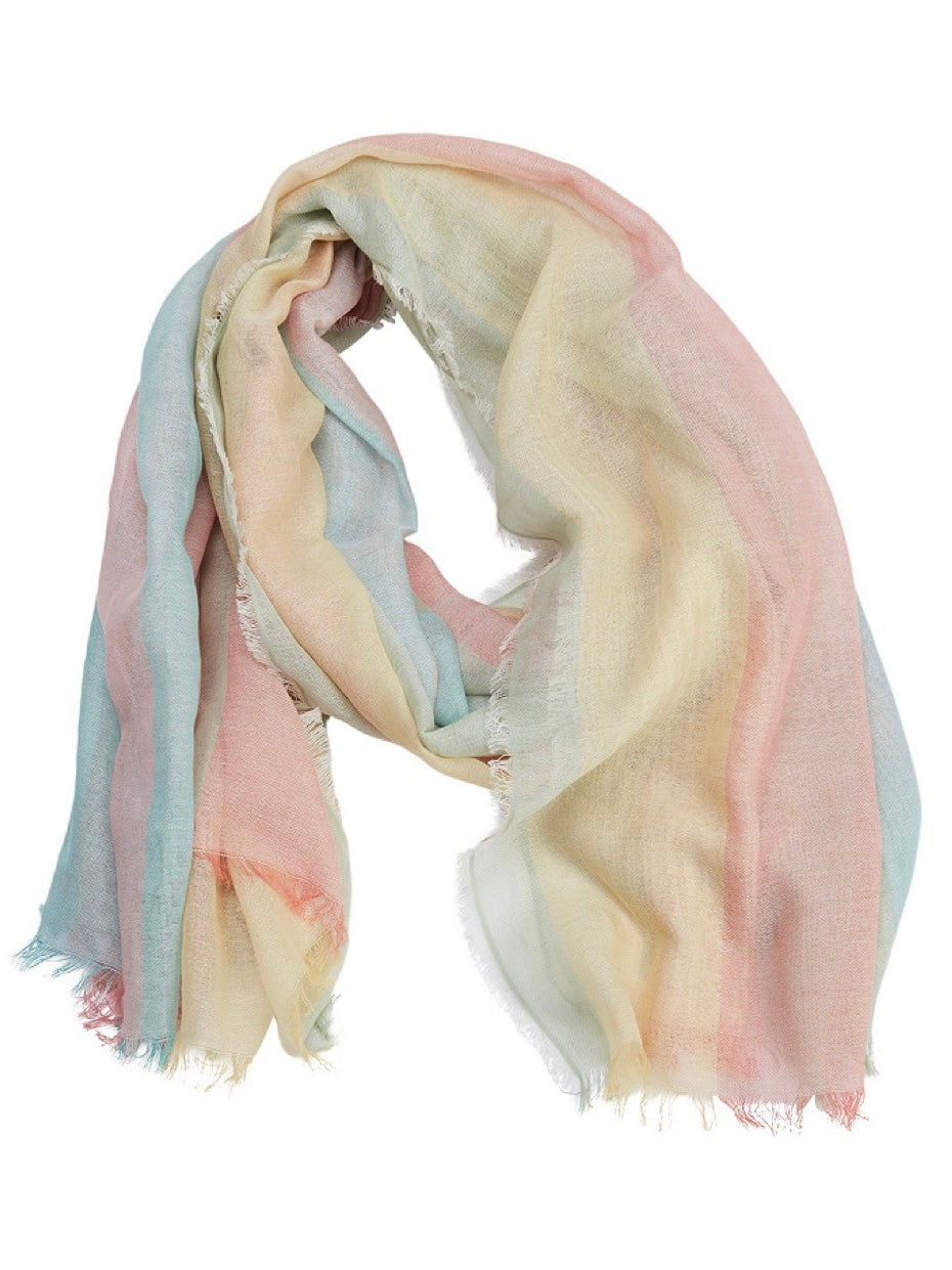 Modeschal Mia pastell mix