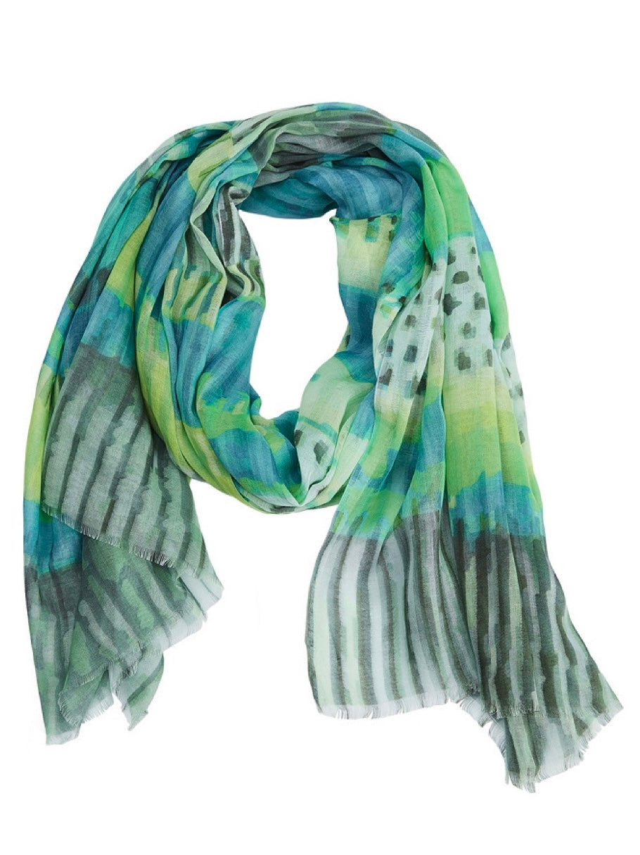 Modeschal Elina grün