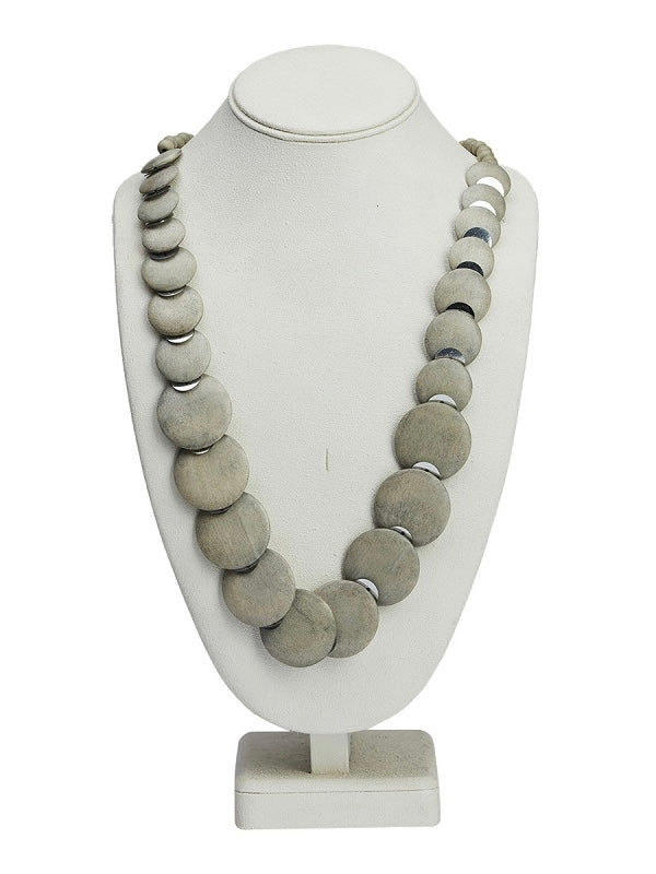 Halskette Maia grau
