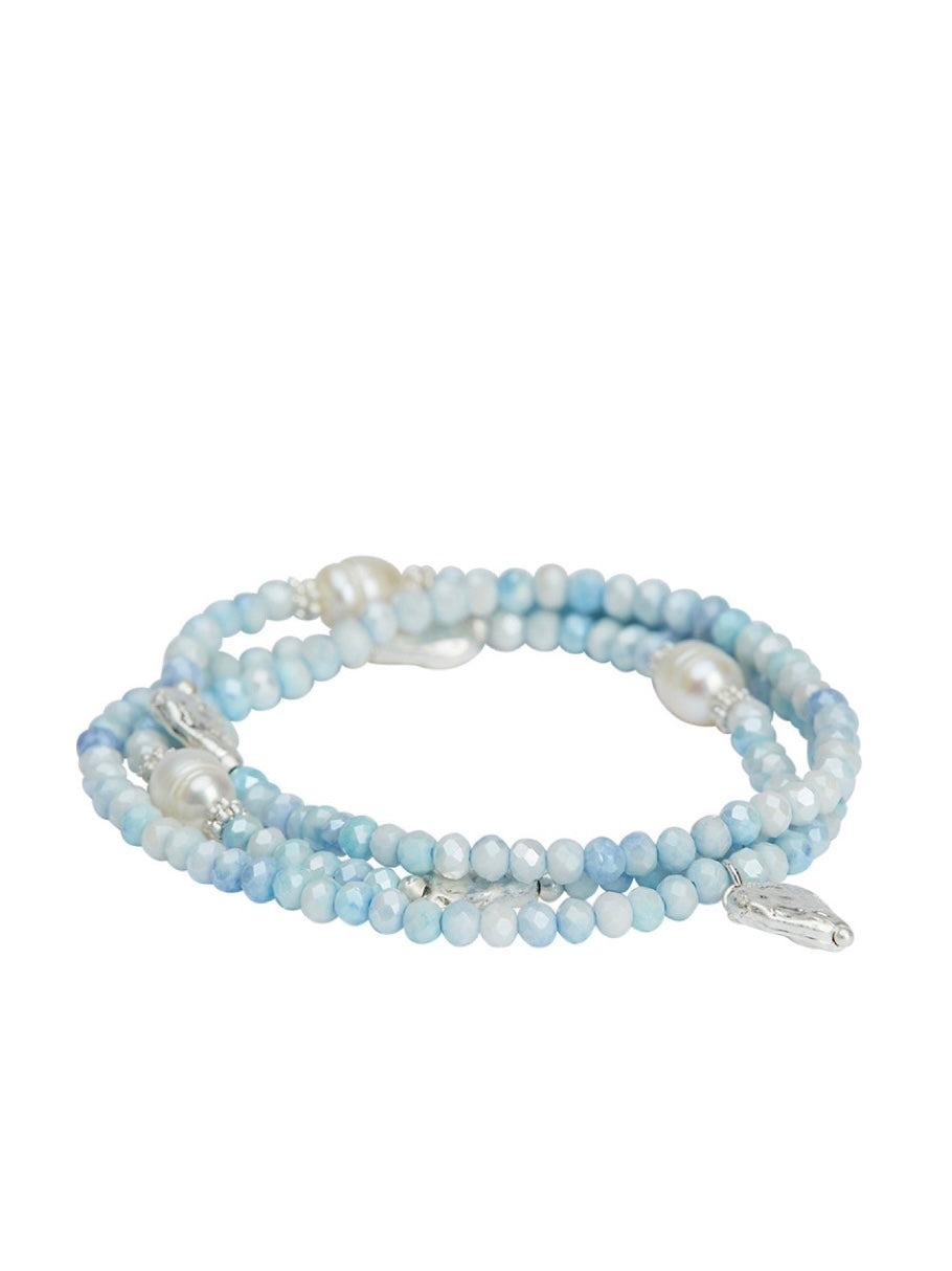 Josephine bracelet, light blue