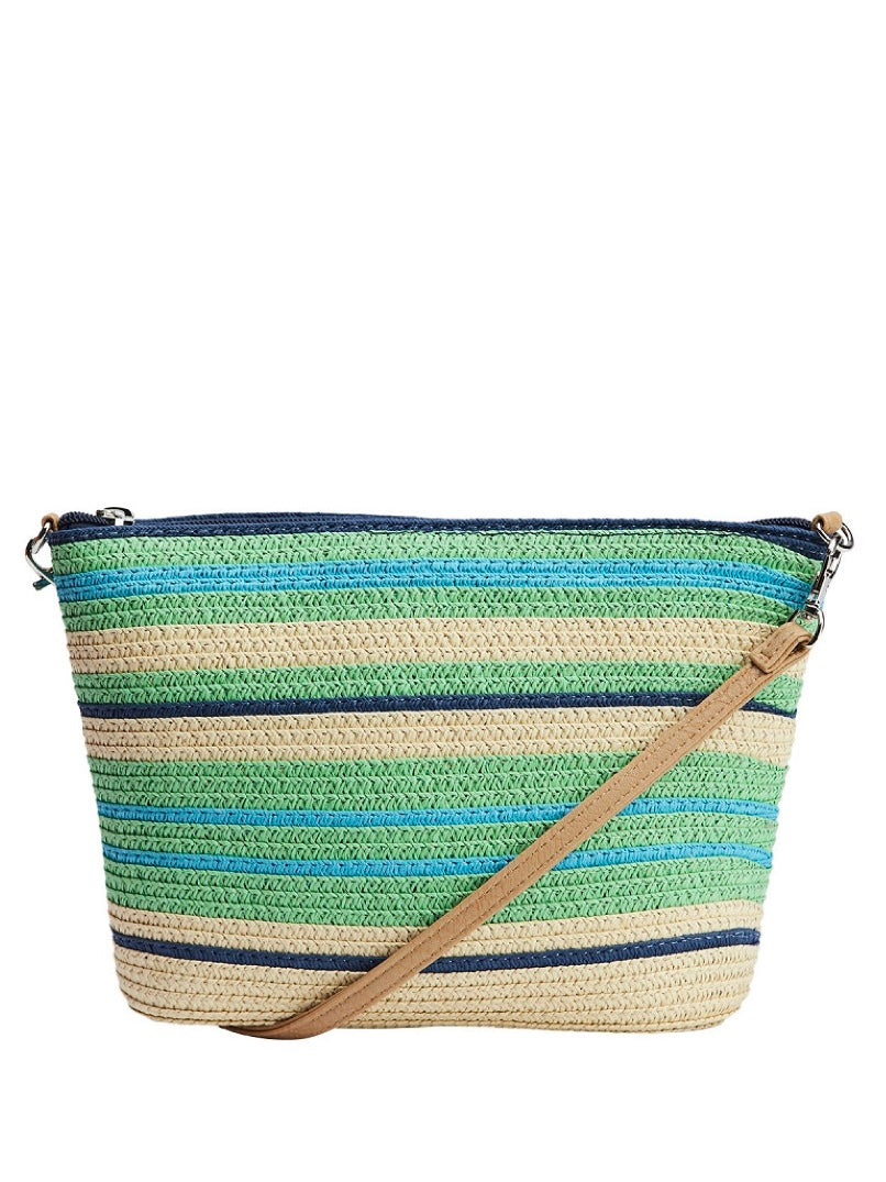 Umhängetasche Celine blau/mint