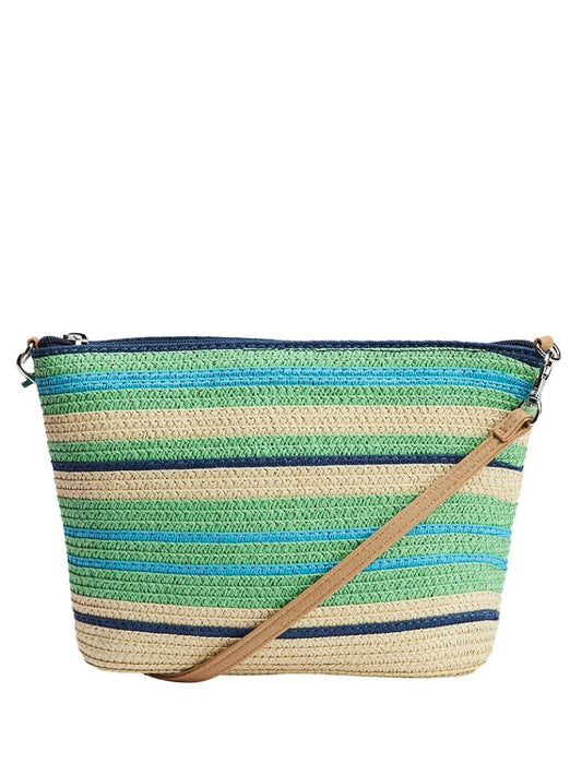 Umhängetasche Celine blau/mint