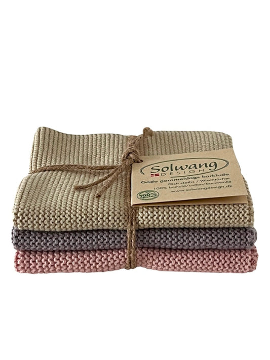 Wischtücher 3er Set nordic Flora Kombi