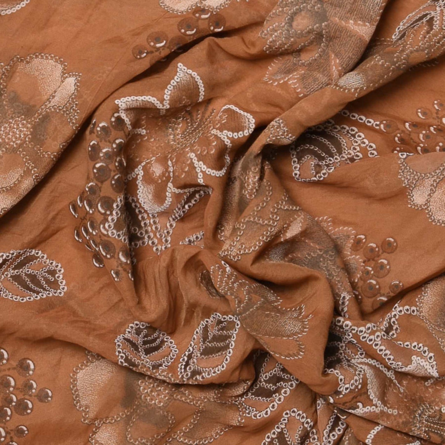 Modeschal Paillette/Flower TT, in 3 Farben