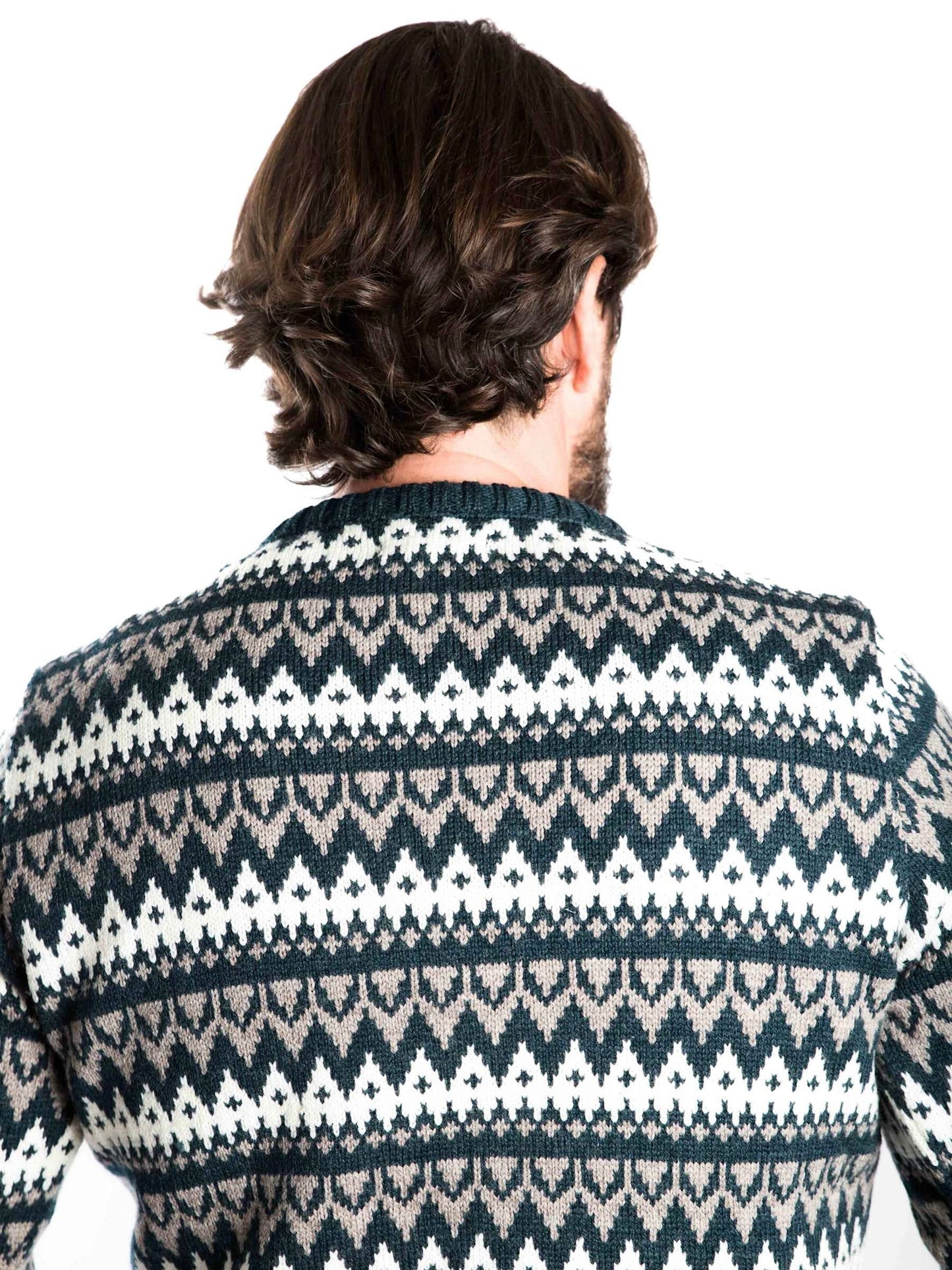 Norweger Pullover Halfdan indigo