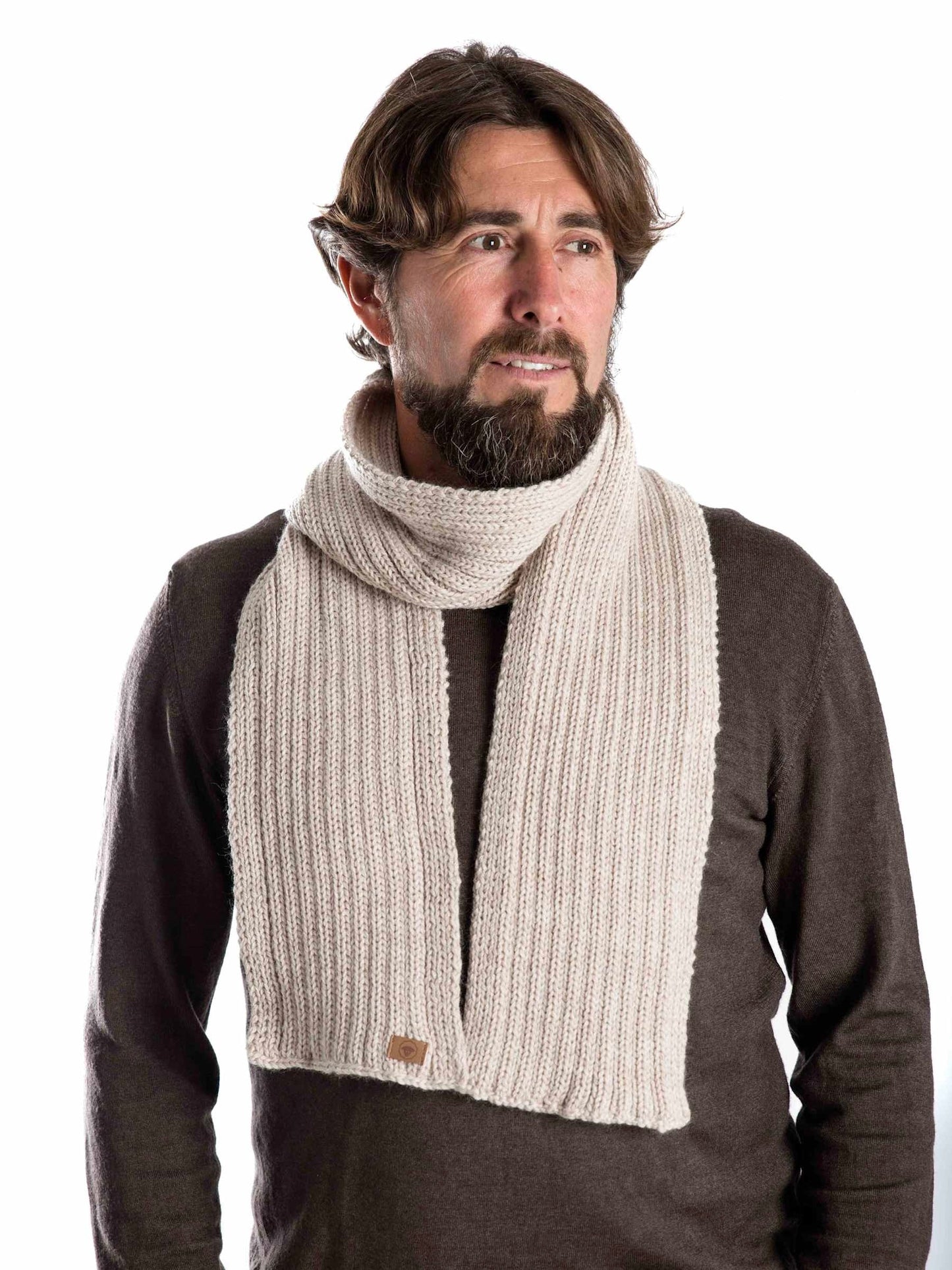 Strickschal Rib, in drei Farben