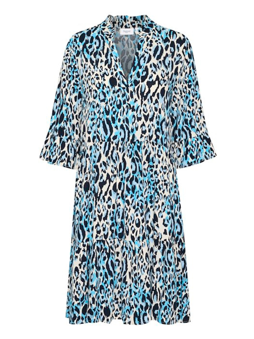 Kleid Eda SZ Blue Animal Print