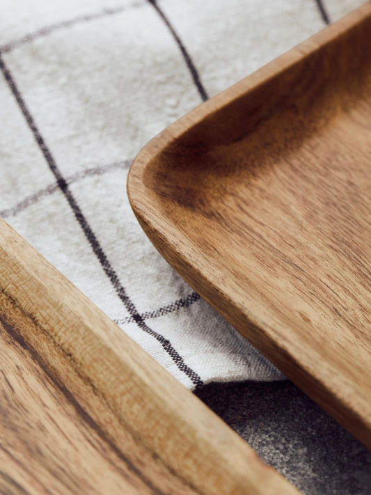 Holztablett HDWood natur, in 2 Größen