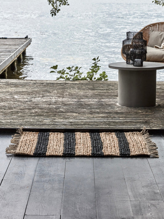 Strukturteppich HDRimi natur/schwarz