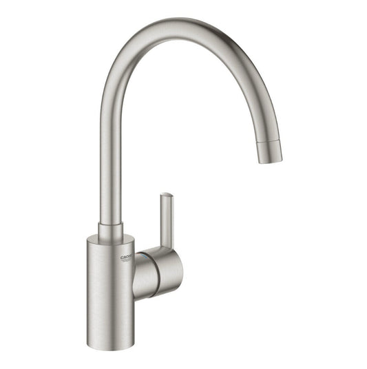 GROHE "Feel" Spültisch-Einhebelarmatur (supersteel)
