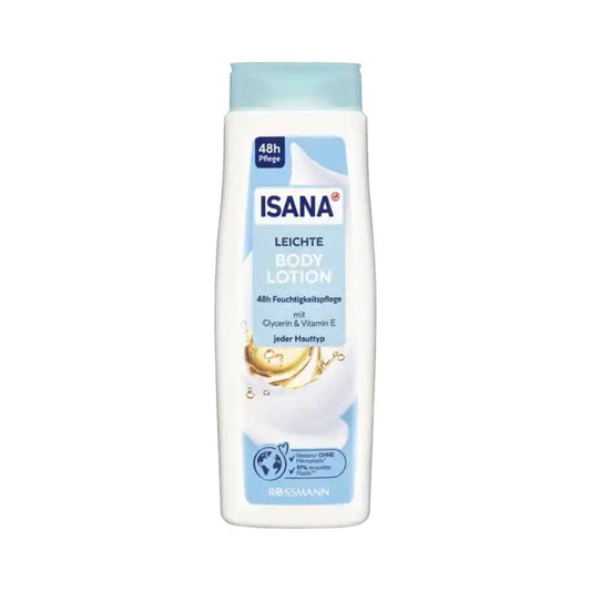 Auslaufartikel: Isana leichte Bodylotion | Flasche (400 ml)