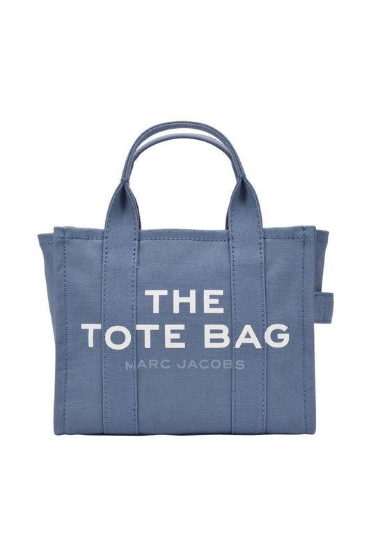 The Small Tote Tasche aus blauem Canvas