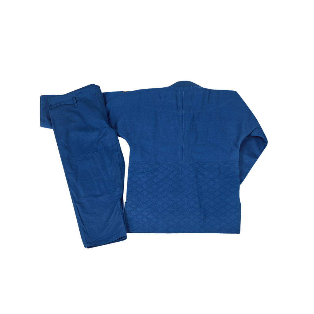 Green Hill Judoanzug Semi Competiton mit Streifen 650 g/m²