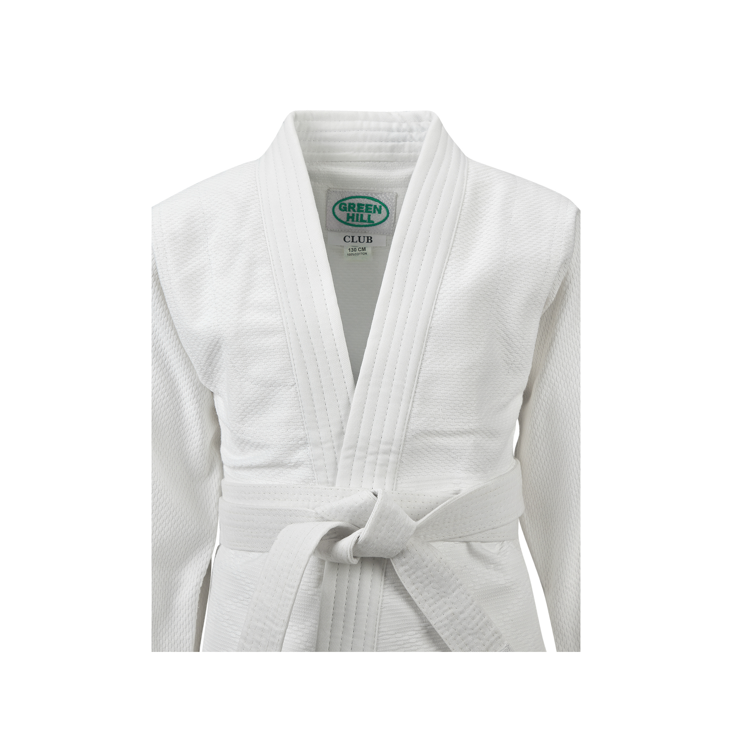 Green Hill Judoanzug CLUB 450 g/m² rundes Logo