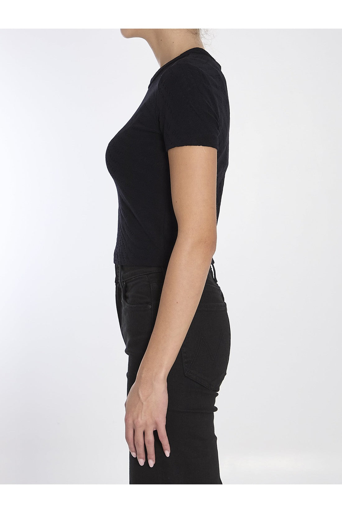 Jacquard logo t-shirt