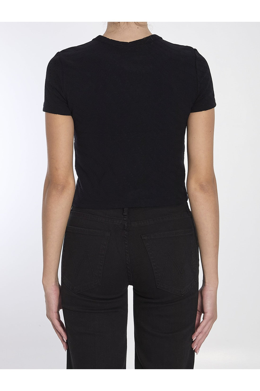 Jacquard logo t-shirt