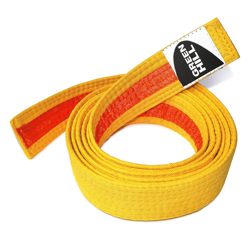 Green Hill Judogürtel Zweifarbig