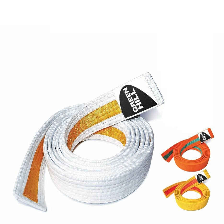 Green Hill Judogürtel Zweifarbig