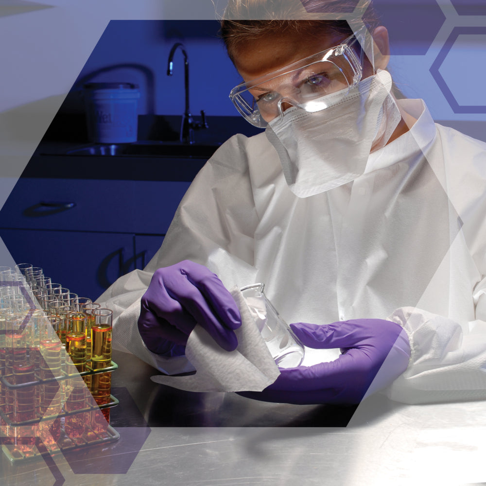 Auslaufartikel: Kimtech® Pure Wischtücher - Viertelgefaltet / Weiß - 12 Packs  x 35 Sheets | Karton (12 Päckchen)