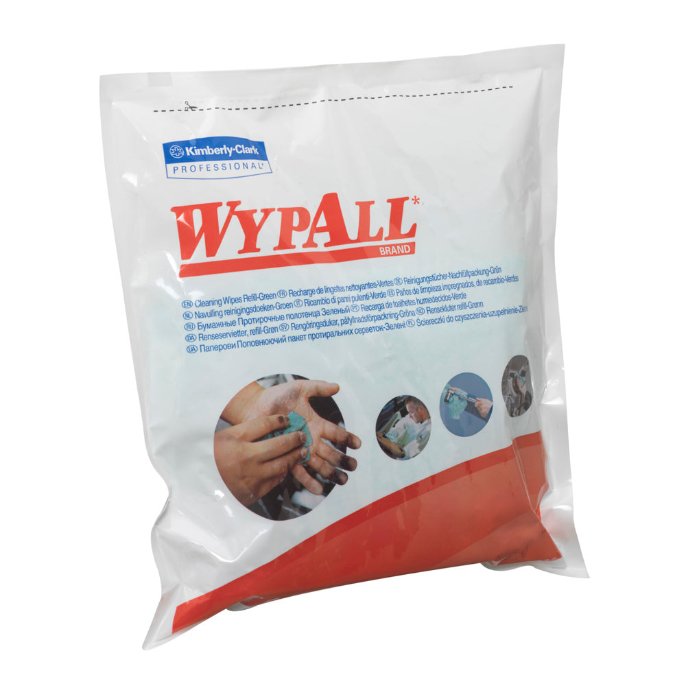 WypAll® Wischtücher - Grün - 6 Bags  x 75 Sheets