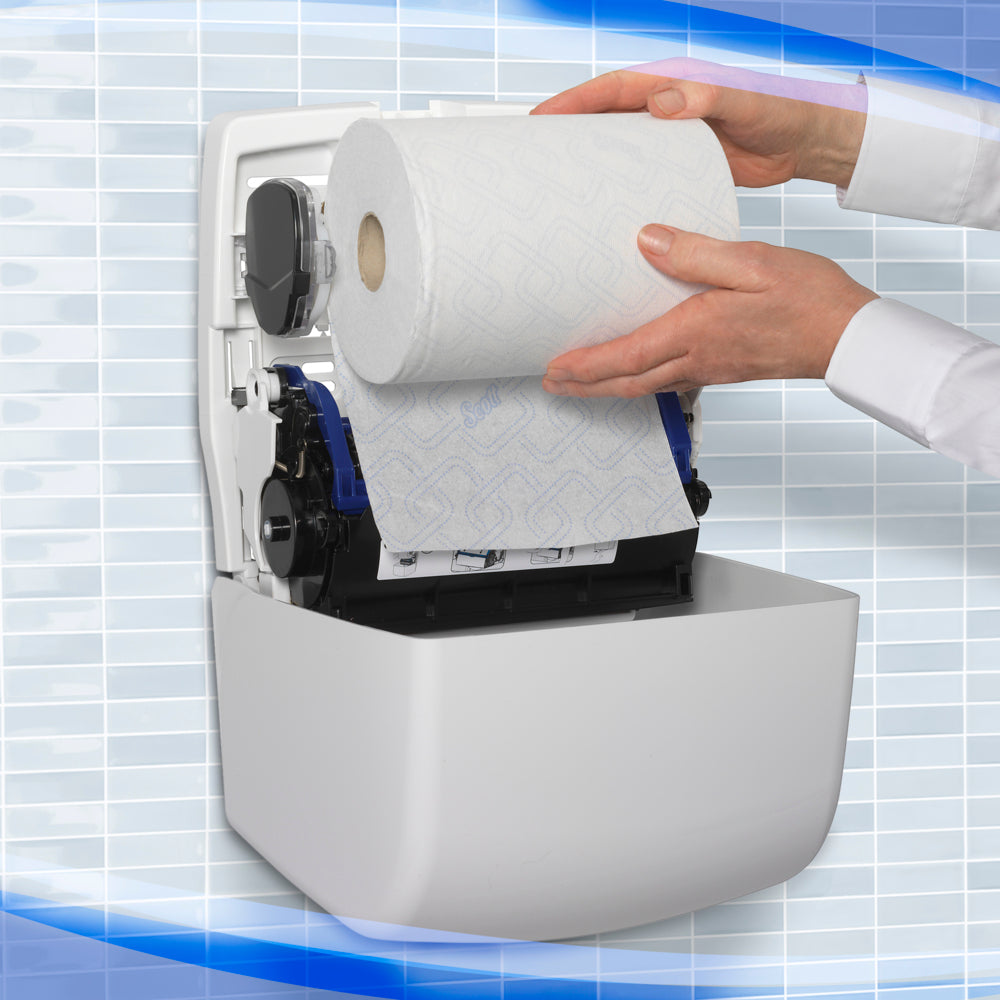 Aquarius™ Slimroll™ Roll Towel Dispenser - White / NEW - 1 Dispenser | Carton (1 Dispenser)