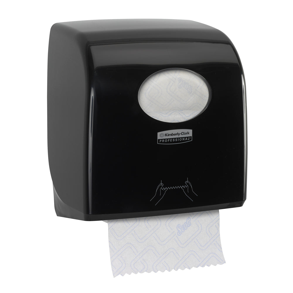 Aquarius™ Slimroll™ Roll Towel Dispenser - Black / NEW - 1 Dispenser | Carton (1 Dispenser)