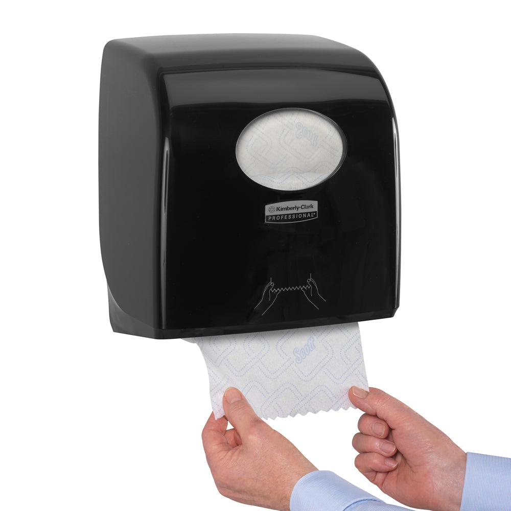 Aquarius™ Slimroll™ Roll Towel Dispenser - Black / NEW - 1 Dispenser | Carton (1 Dispenser)