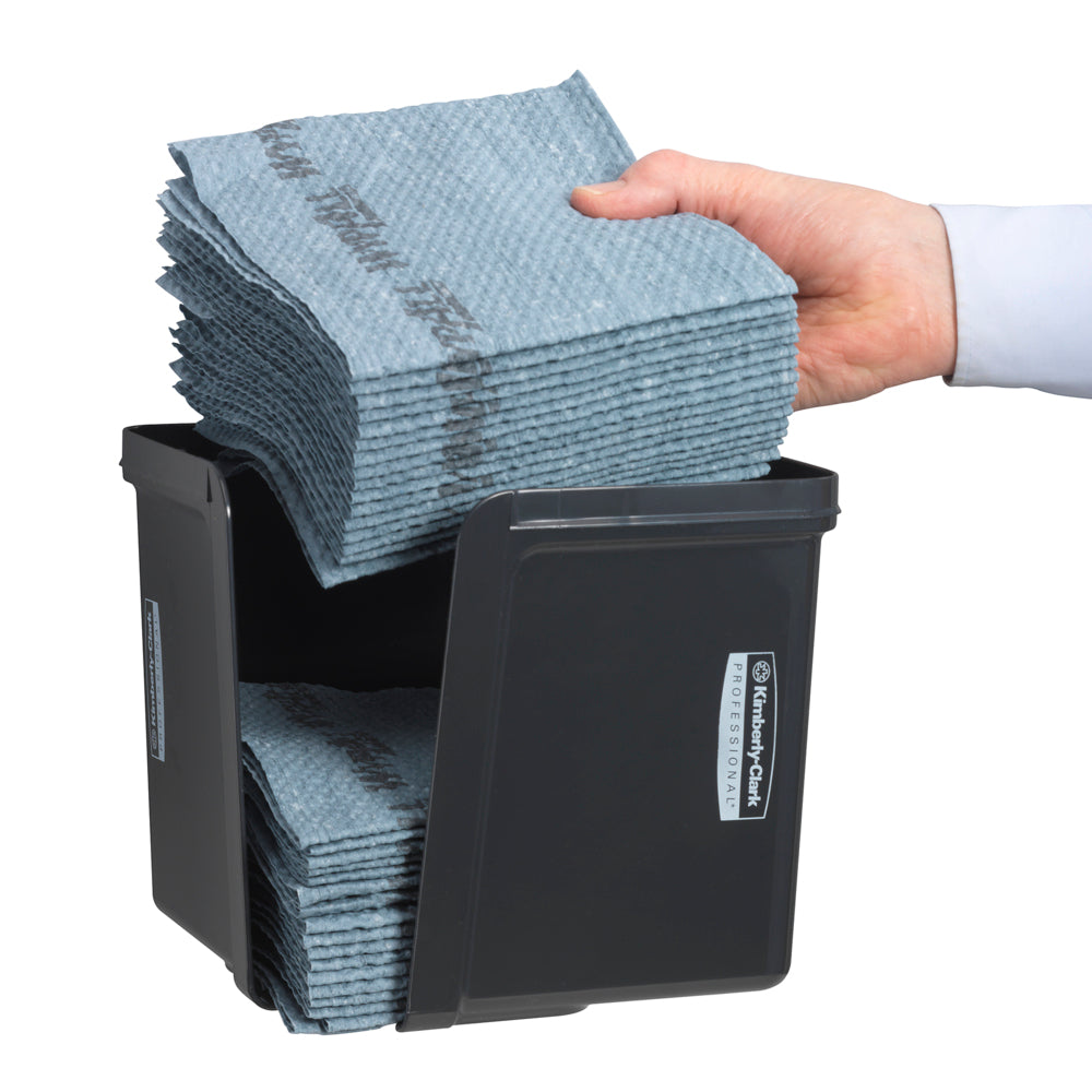 Kimberly-Clark Professional™ Wischtuch-Spender - Viertelgefaltet / Grau -
