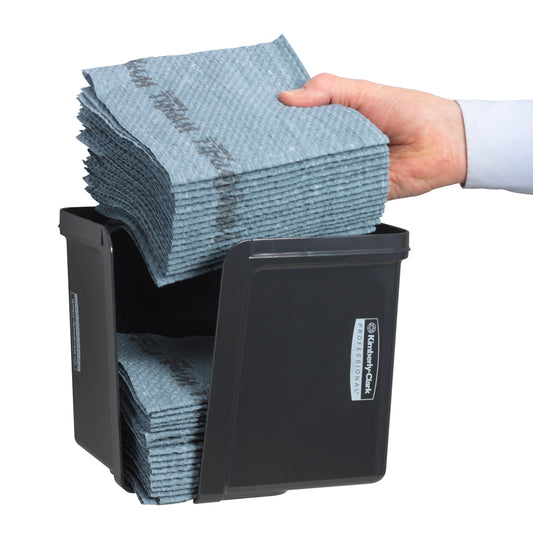 Kimberly-Clark Professional™ Wischtuch-Spender - Viertelgefaltet / Grau -