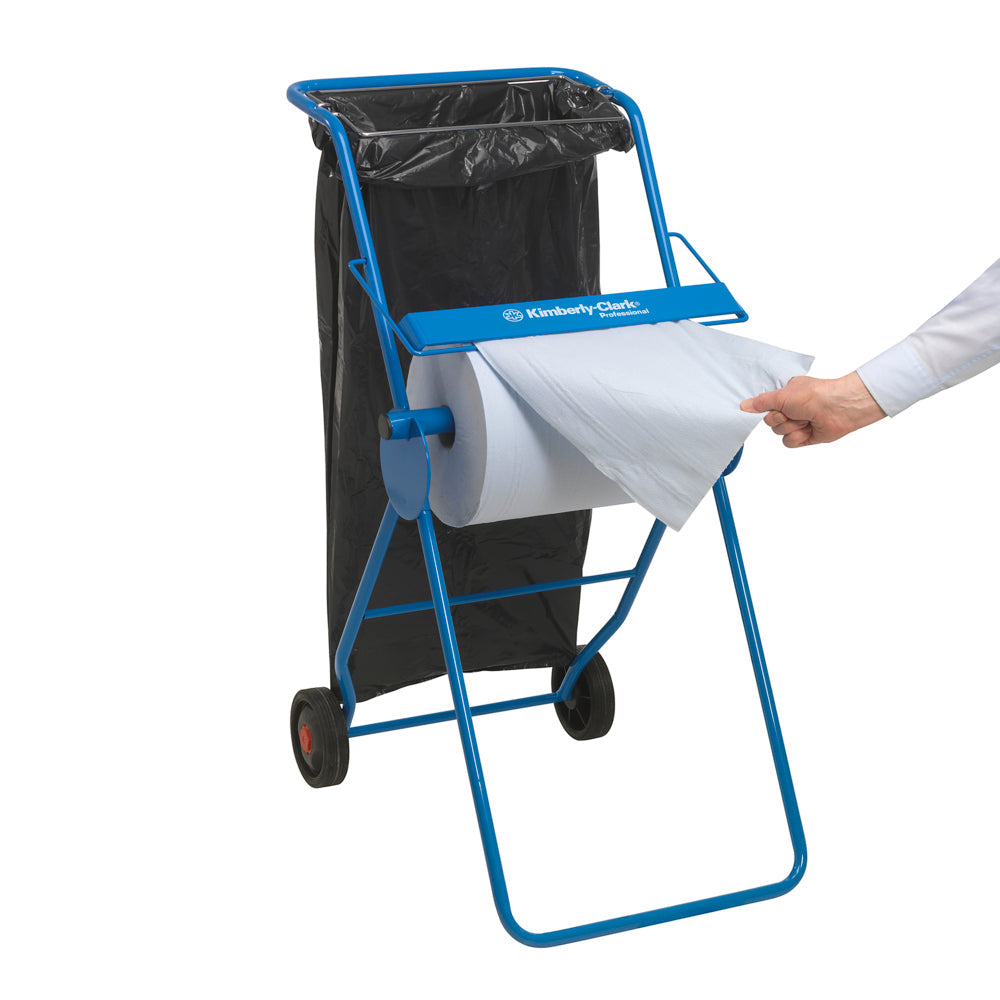 WypAll® X60 General Clean - Großrolle / Blau - 1 Roll  x 500 Sheets | Karton (1 Rolle)