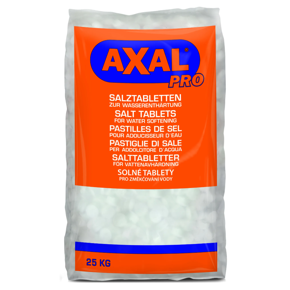 AXAL PRO TABS Endurnýjunarsalt - Sérstakt salt til að mýkja vatn