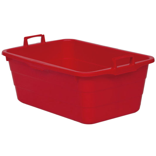 Novocal Kunststoffwanne Farbe: rot Inhalt: 90 Liter Außen: 750 x 490 x 310 mm | Packung (1 Stück)