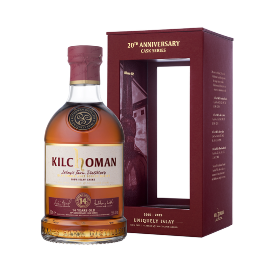 Kilchoman 14 - 20 ára afmælis tunnu serían - 100% Islay Sherry