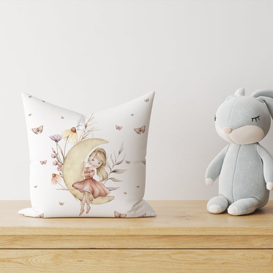 "Sweet Ballerina" Premium Children's Decorative Pillow