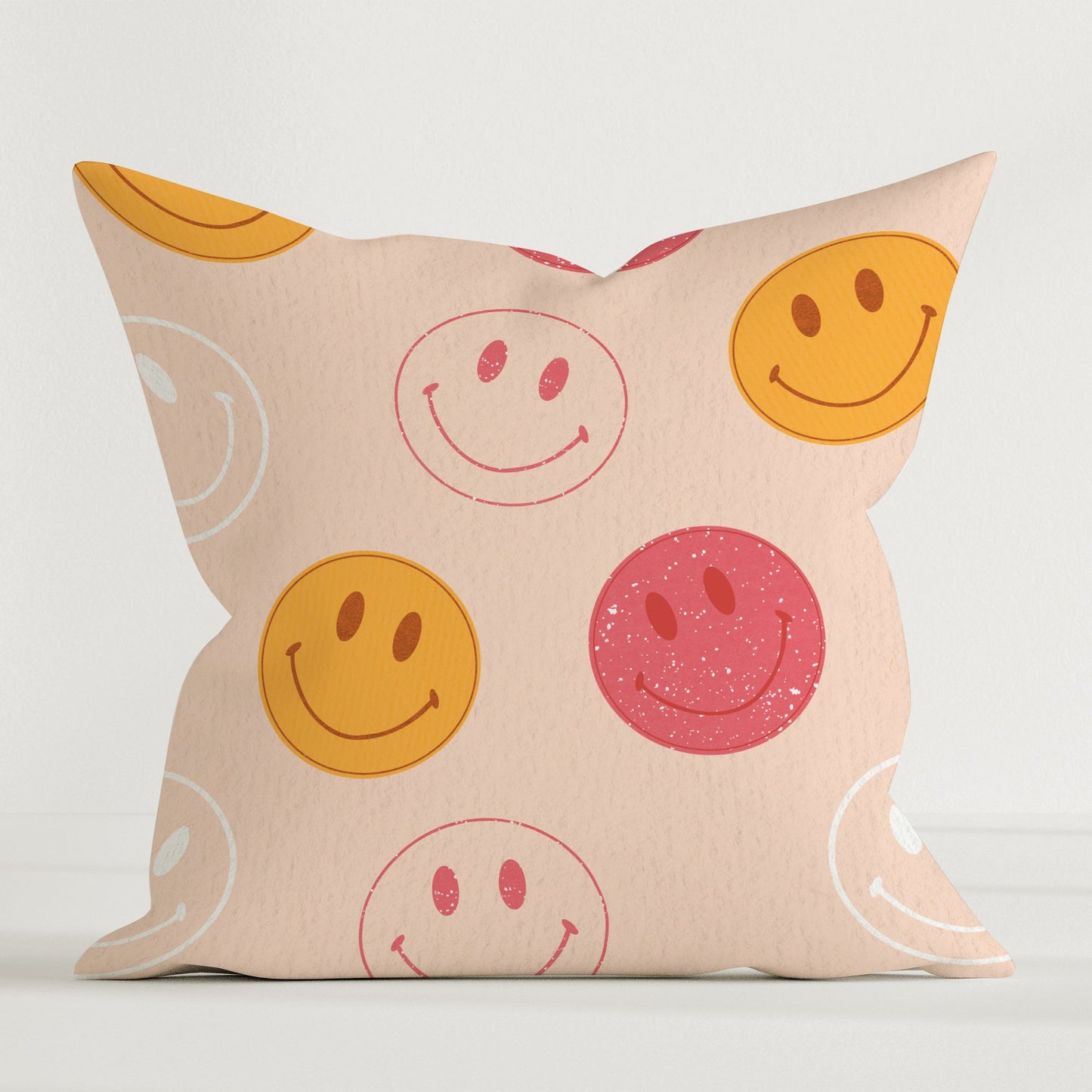 "Smileys" Premium Decorative Pillow