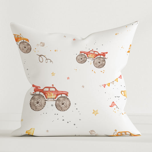 “Monster Trucks” Premium Decorative Pillow