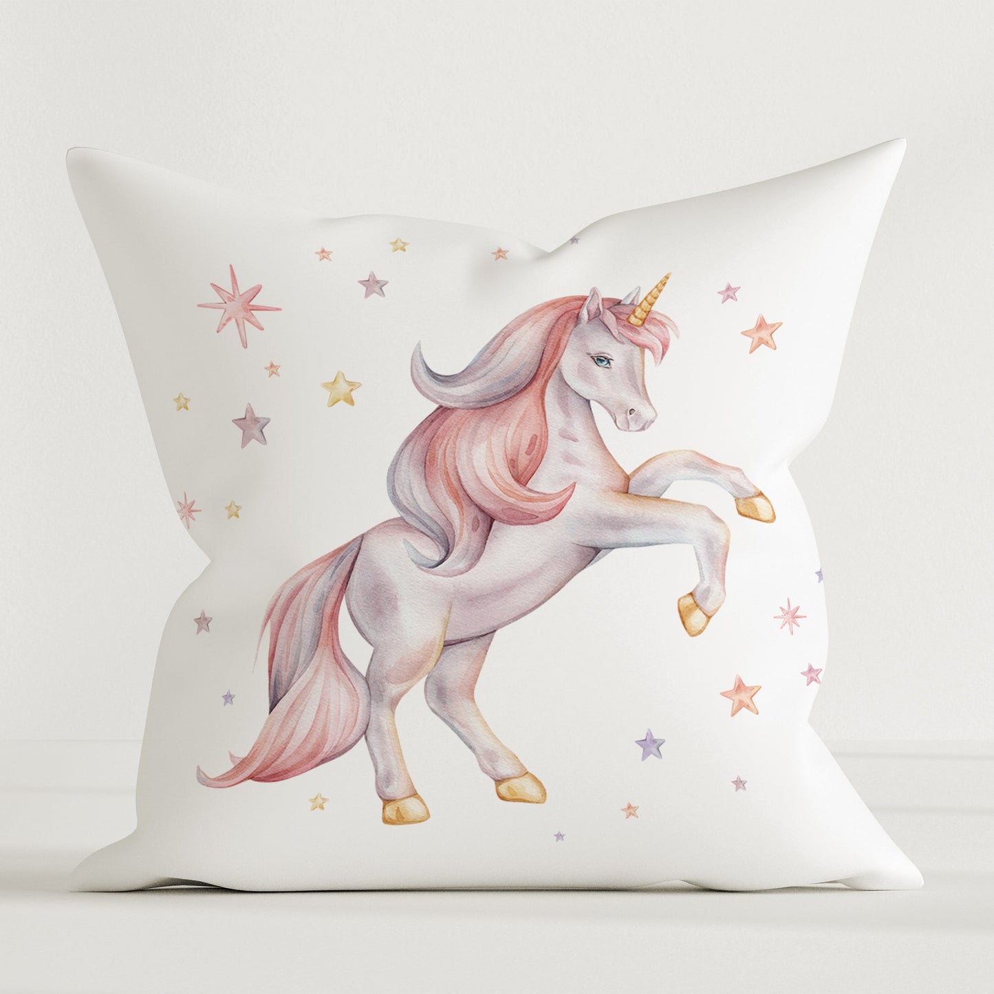 "Starry Unicorn" Premium Decorative Pillow