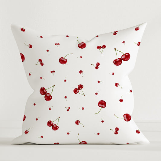 "Cherries" Premium Decorative Cushion