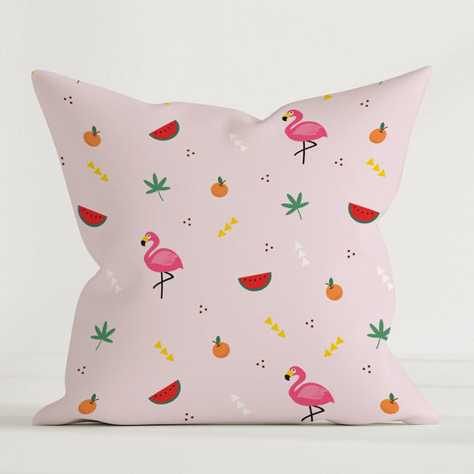 "Flamingo" Premium Decorative Cushion