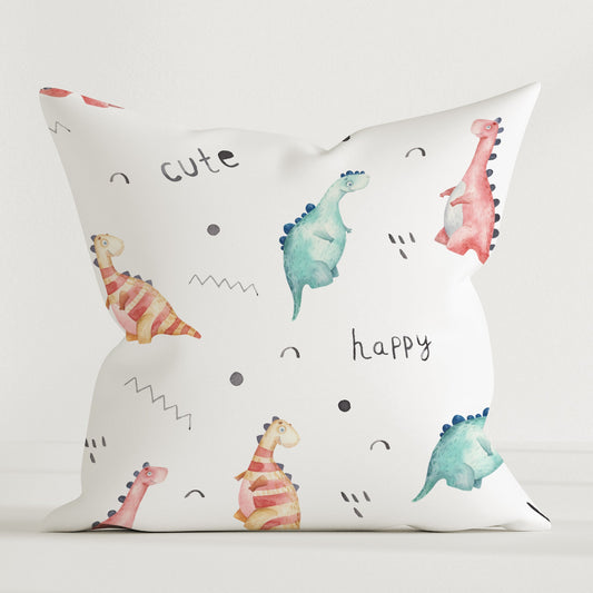"Little Dino" premium decorative pillow