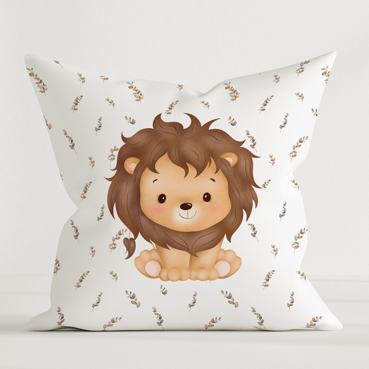 "Der kleine Löwe" Premium Kinder Dekokissen