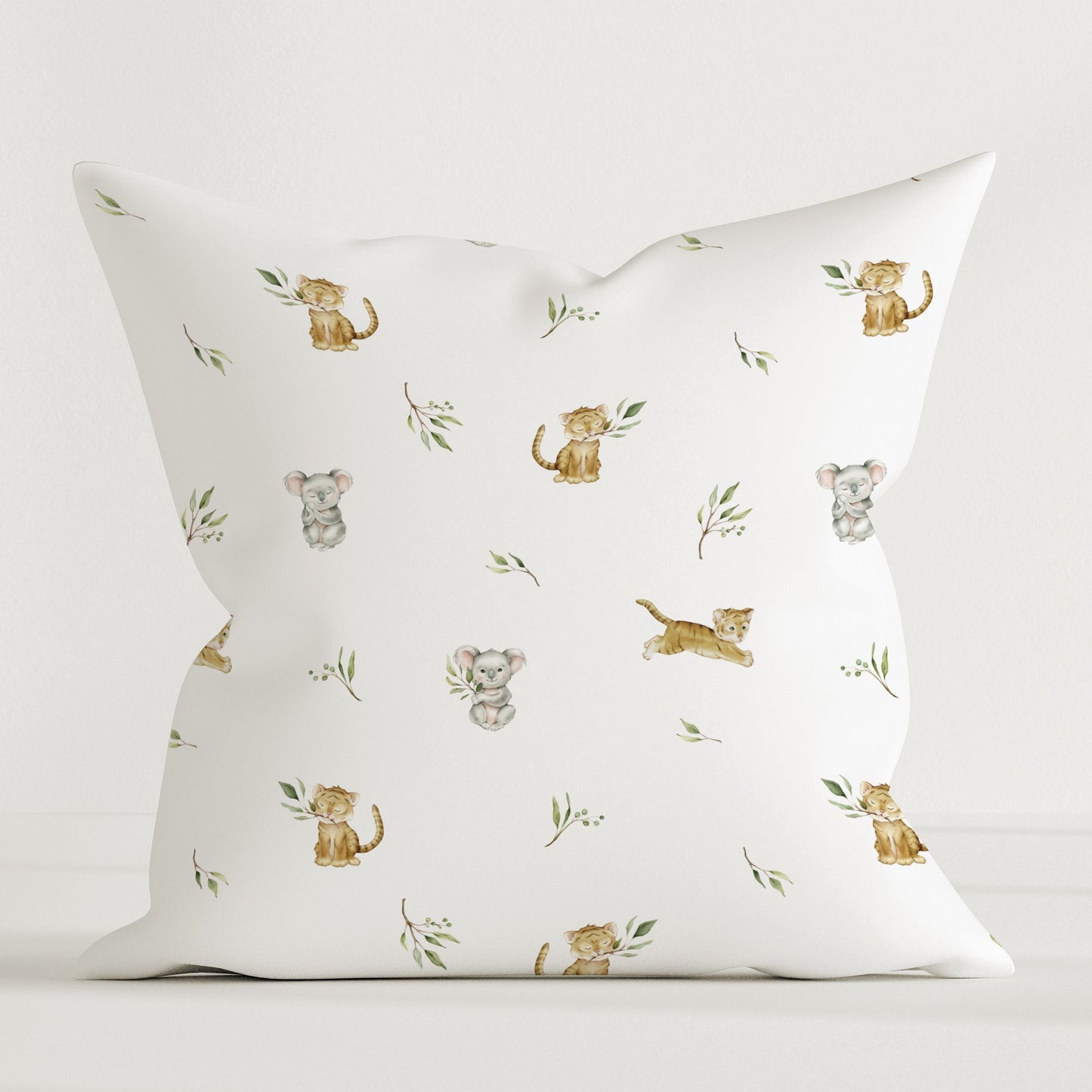 "Koala &amp; Tiger" Premium Decorative Cushion